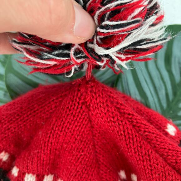 Forty Seven Brand 47 Nebraska Huskers Pom Ear Flap Embroidered Nordic Knit Hat - Picture 8 of 10